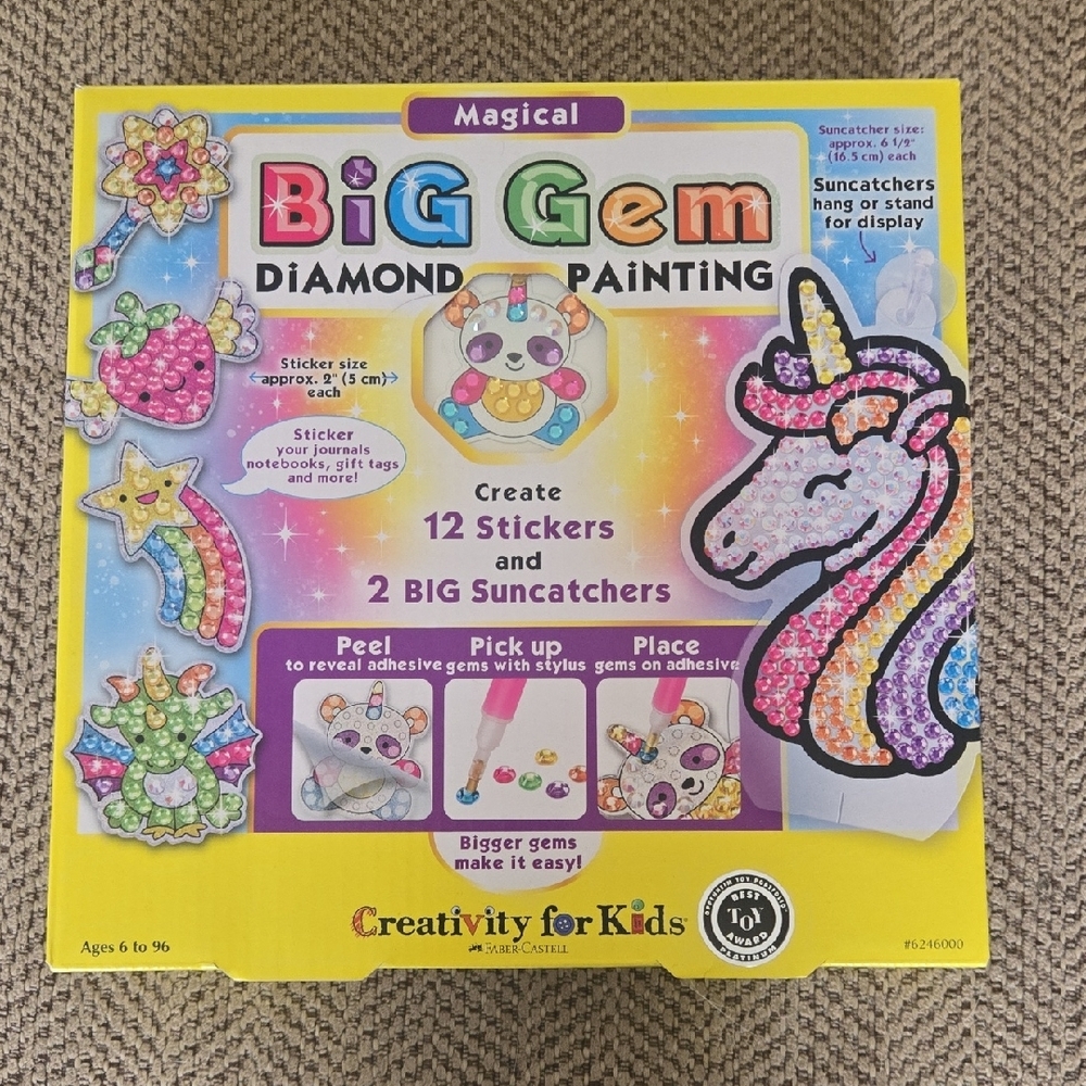 Big Gem Diamond Painting Kit - Multicolor